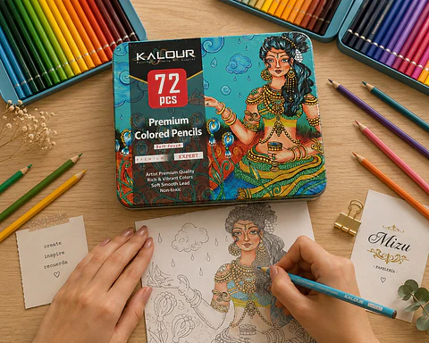Kalour - Lápices de Colores Premium 72