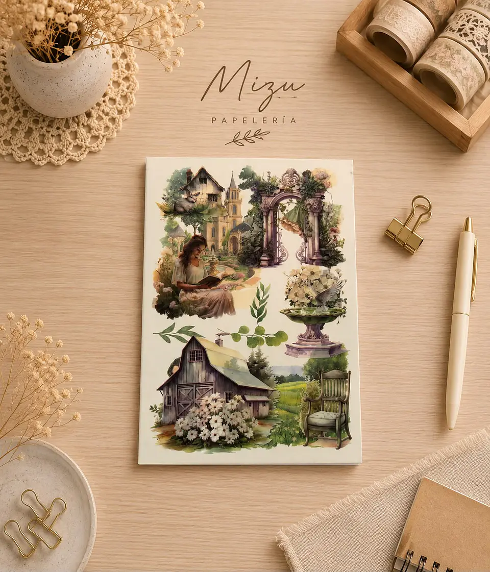 Stickers - Libro de Viajes & Paisajes de Ensueño  7