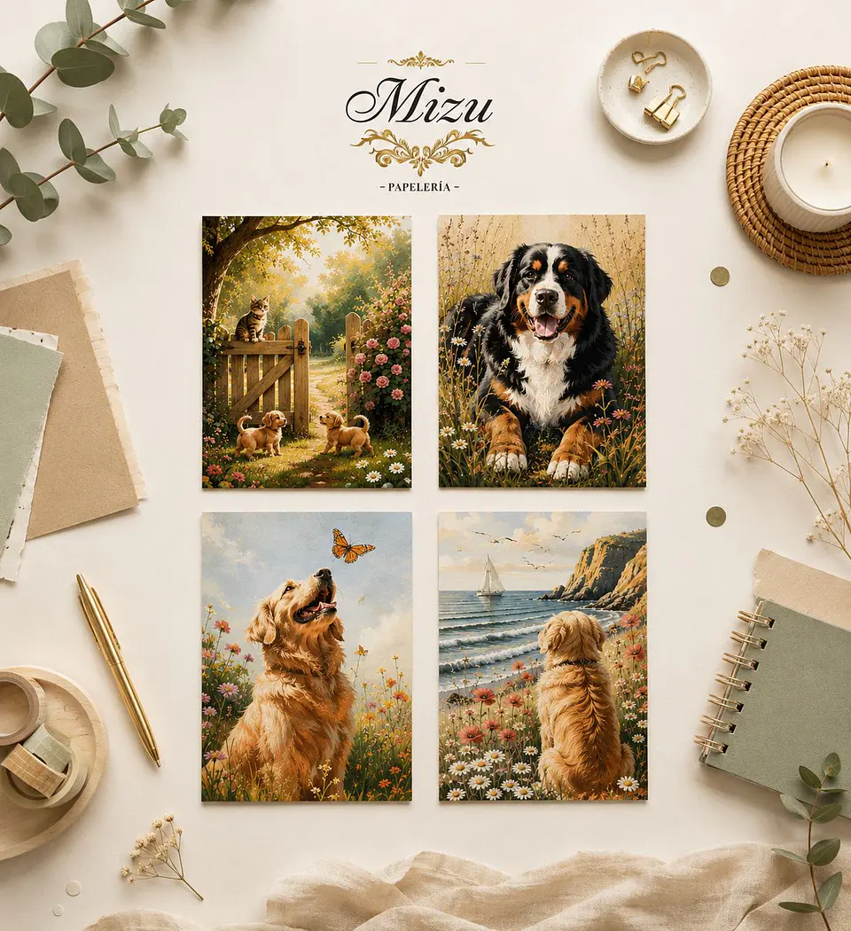 Pack Papelería - Cats & Dogs 1