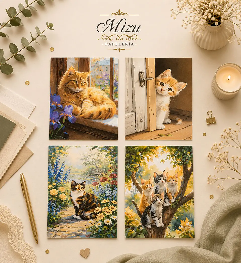 Pack Papelería - Cats & Dogs 5