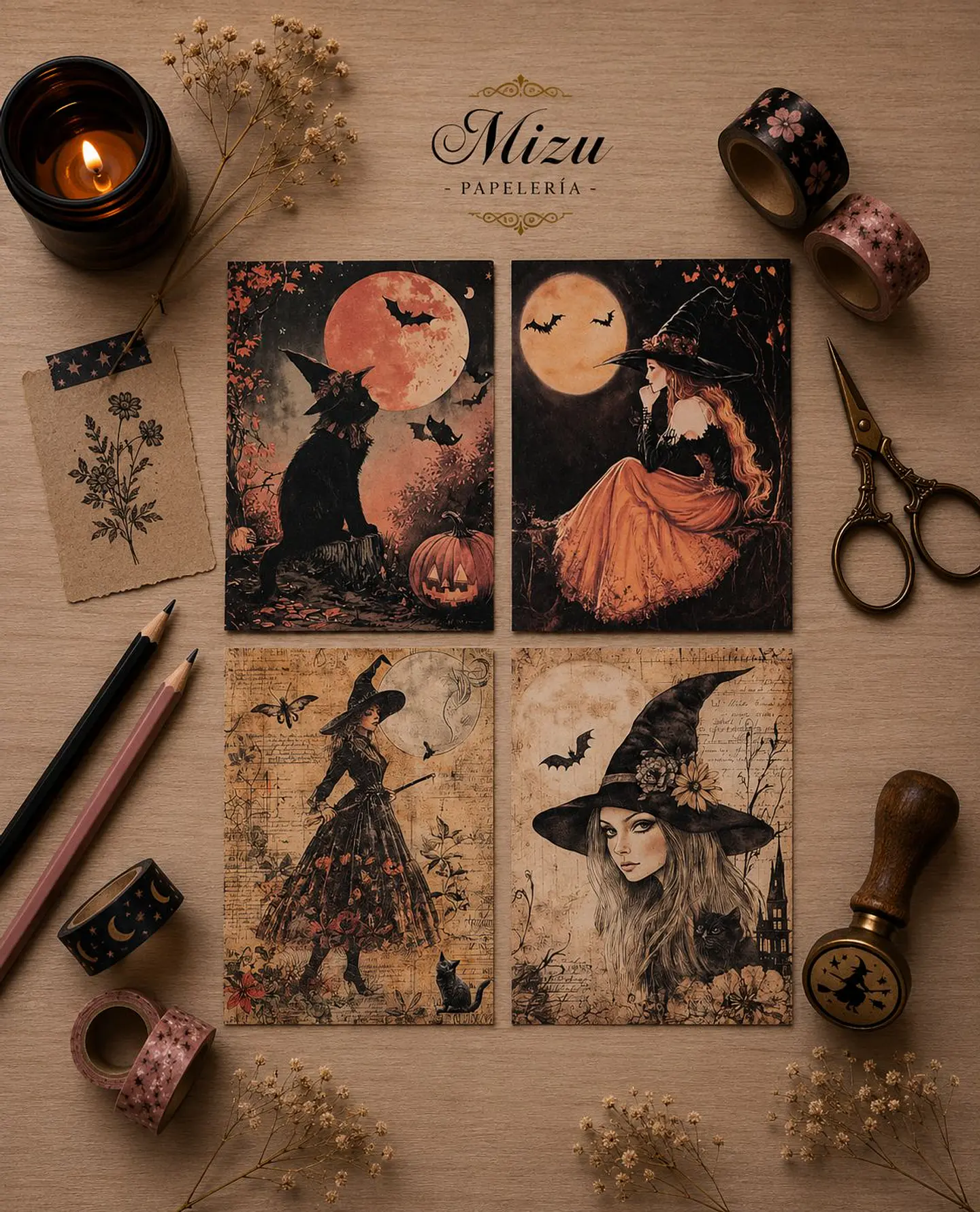 Pack Papelería - Witches 1