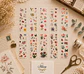 Stickers - Hojas Florales - Miniatura 3