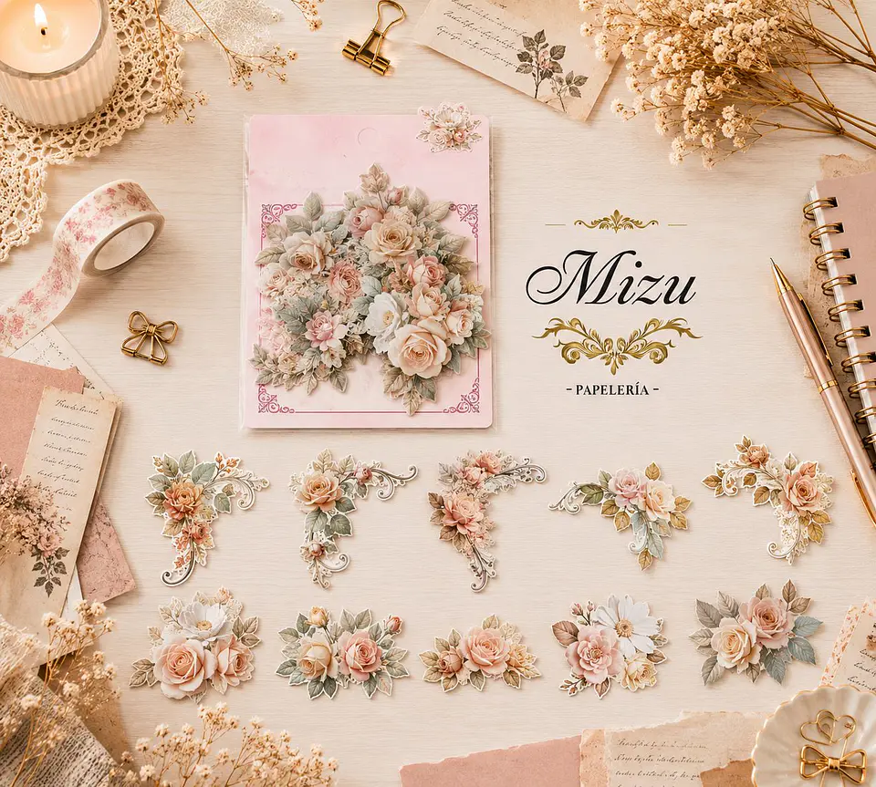 Stickers - Borde Floral 4