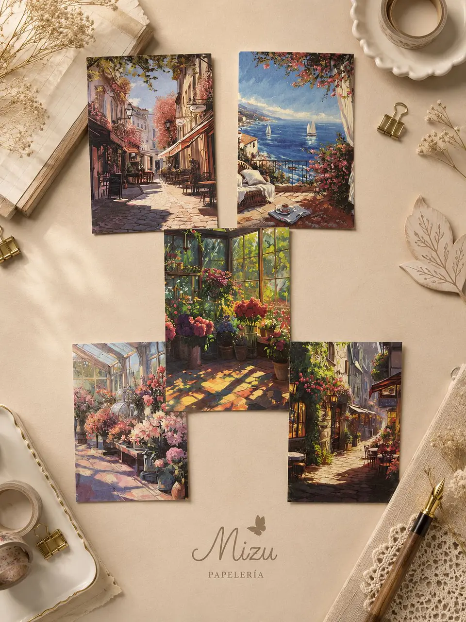 Pack Papelería - Rincones Vintage 2