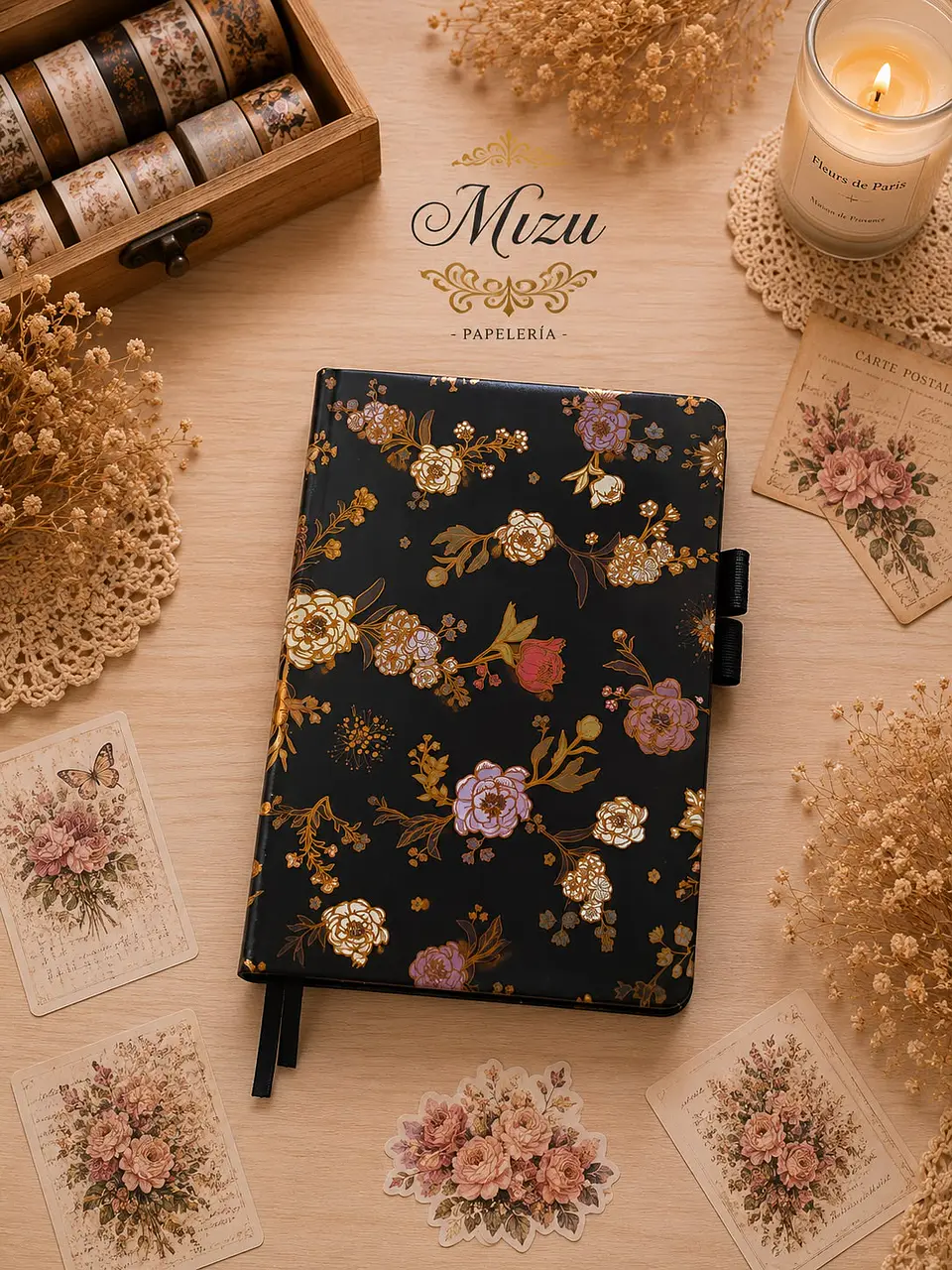Cuaderno Floral  1