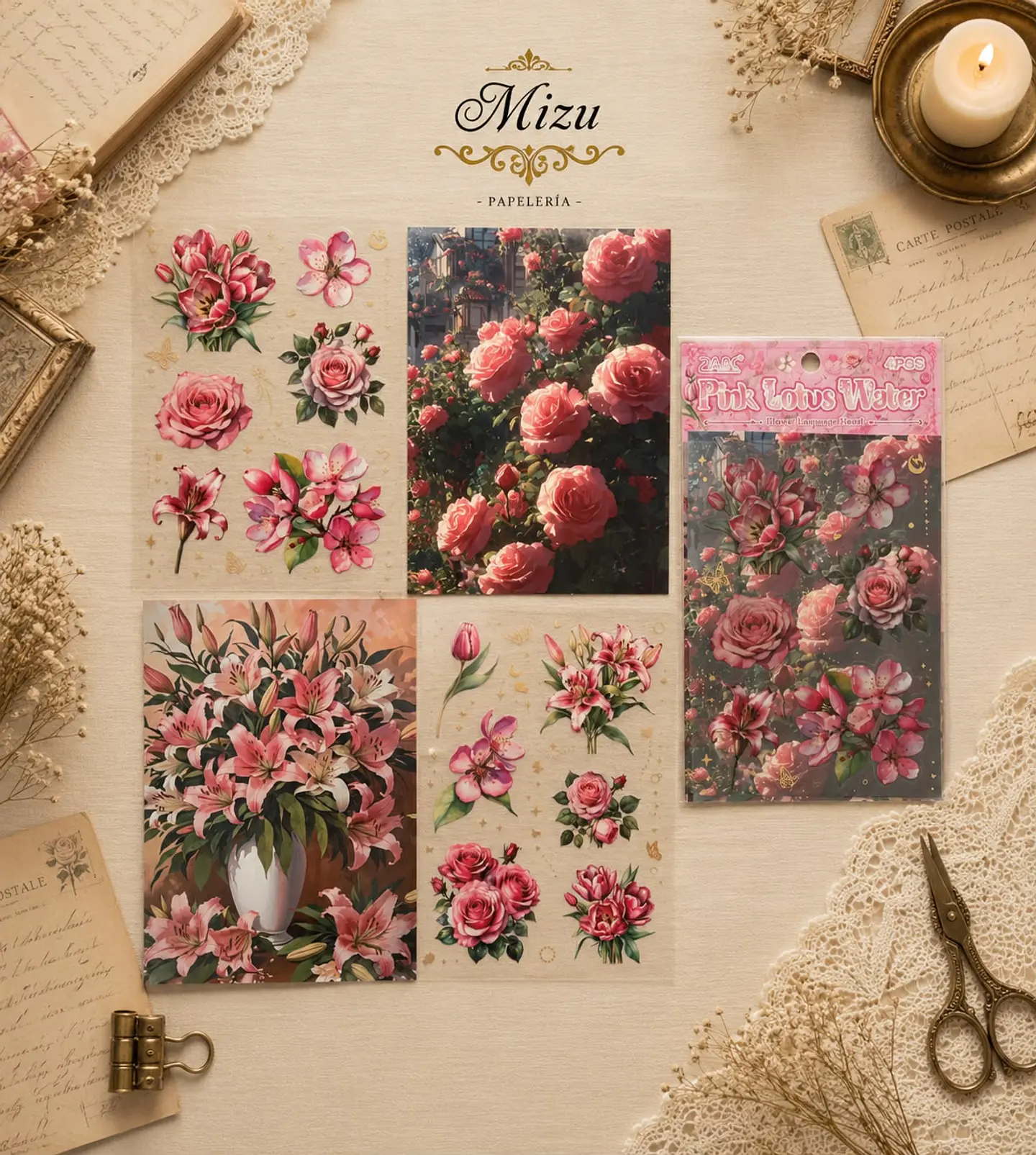 Stickers - Flower Language Heart 6