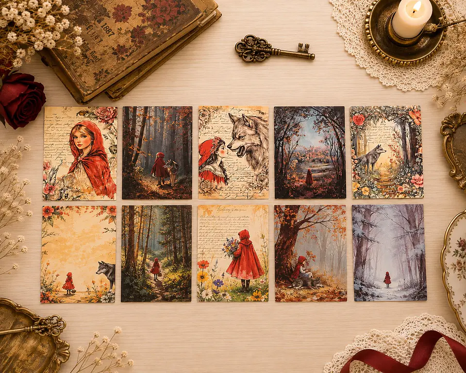 Pack Papelería - Caperucita Roja 2