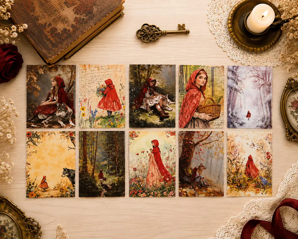 Pack Papelería - Caperucita Roja 3