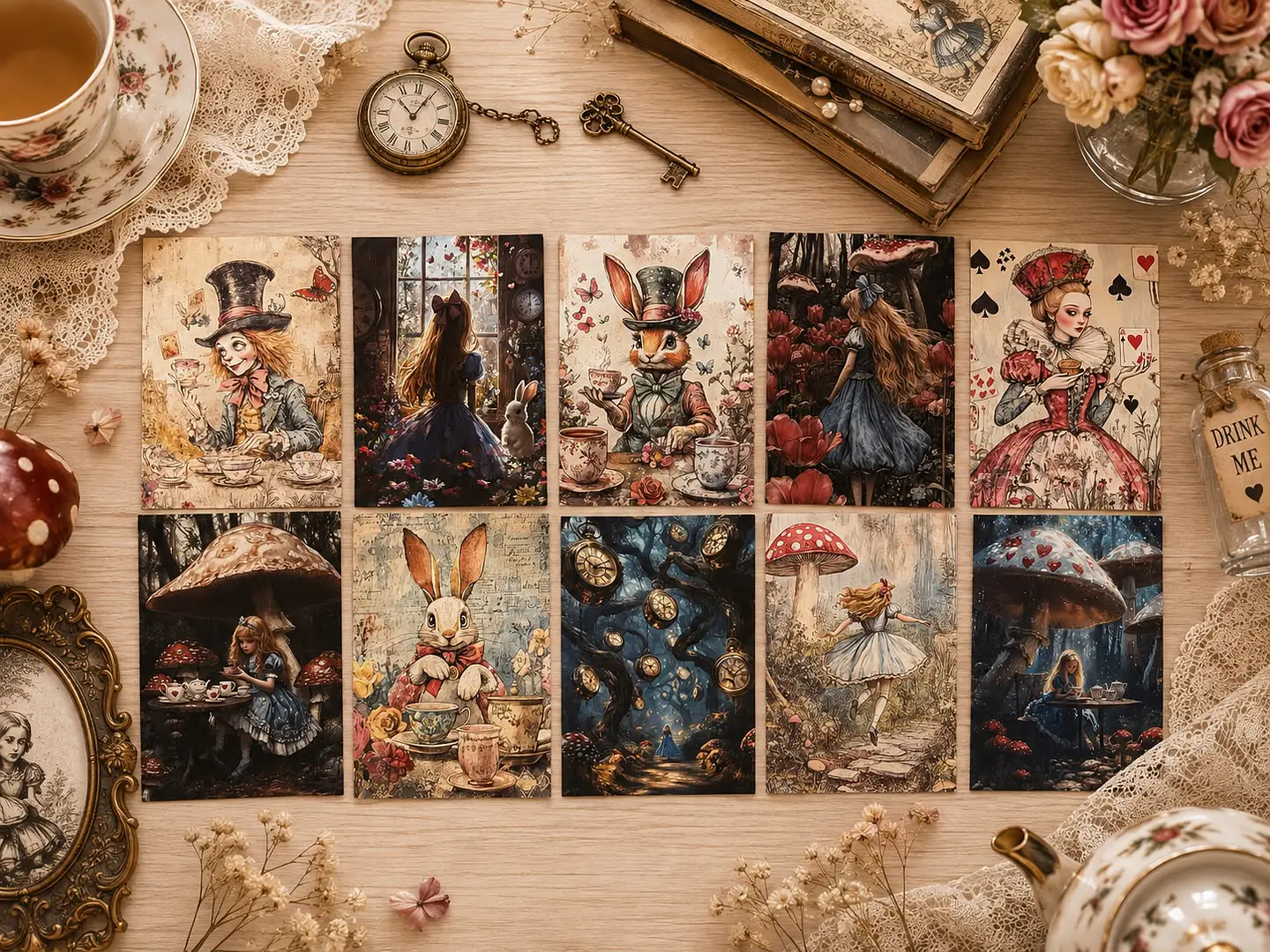 Pack Papelería - Alicia en el País de las Maravillas 2