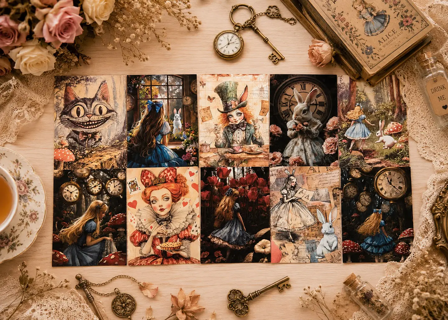 Pack Papelería - Alicia en el País de las Maravillas 3