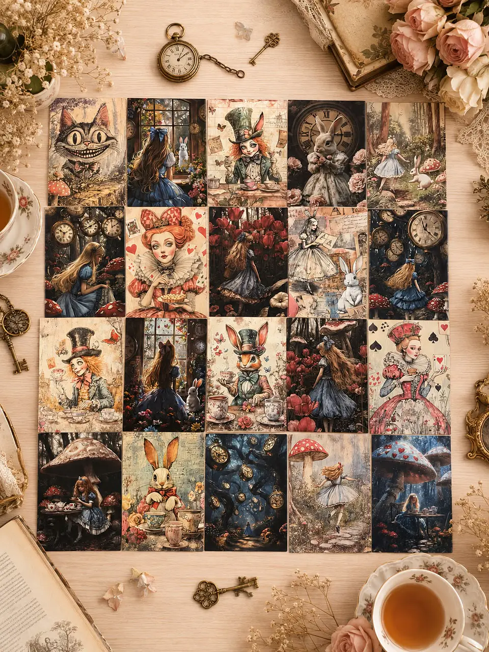 Pack Papelería - Alicia en el País de las Maravillas 1