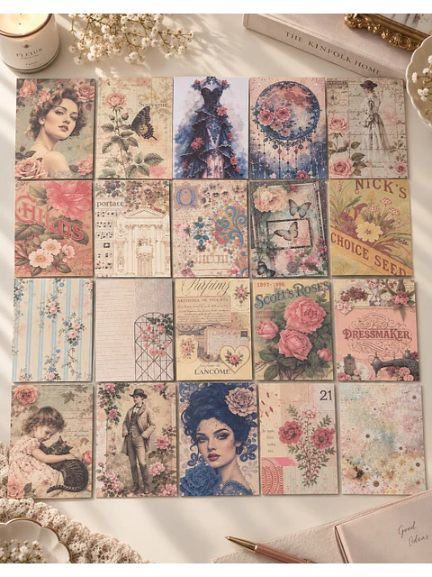 Pack Papelería – Belle Époque – 20 Piezas | Edición Limitada