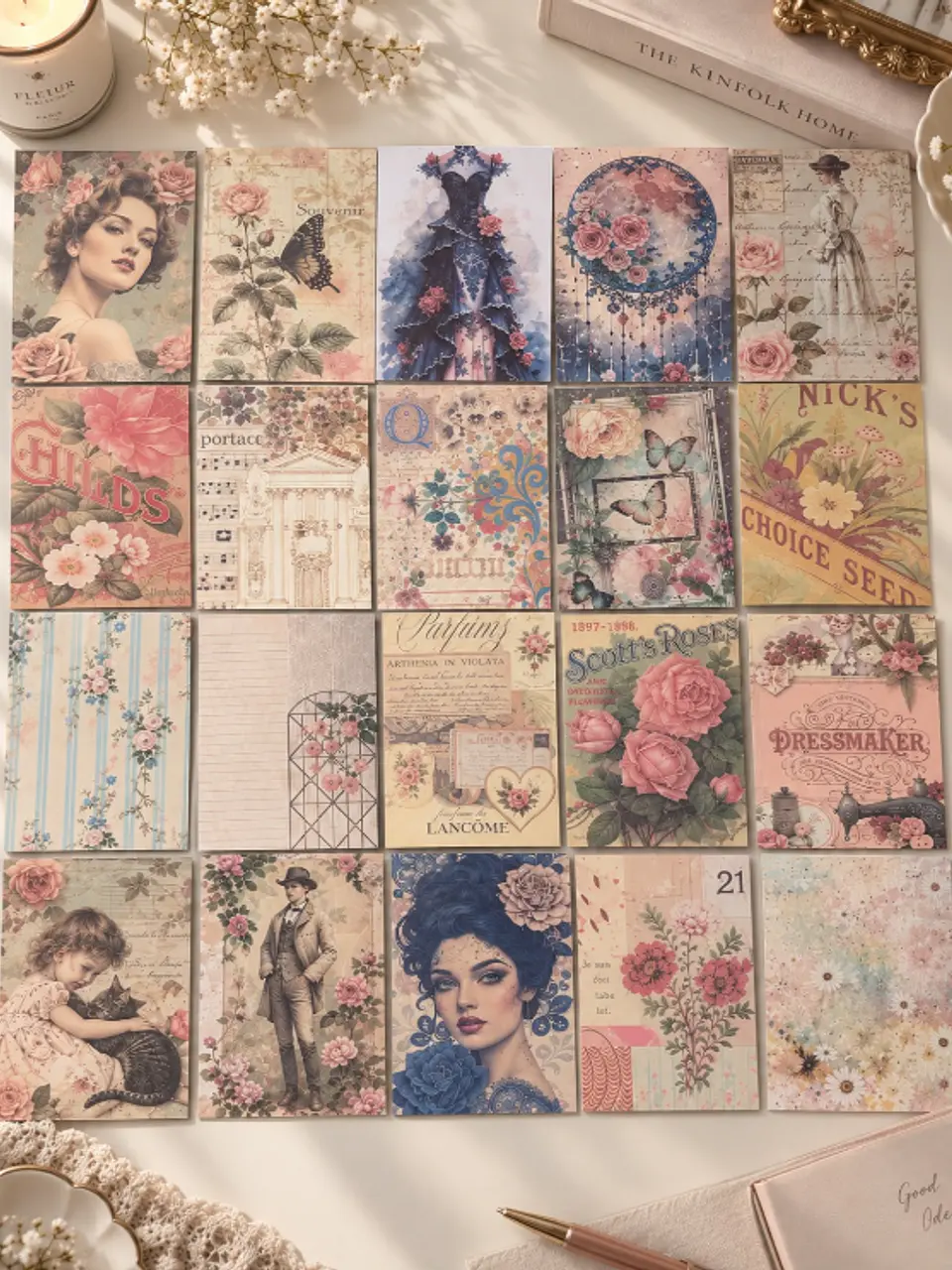 Pack Papelería – Belle Époque – 20 Piezas | Edición Limitada 1