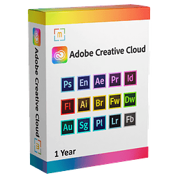 Suscripcion Adobe Creative Cloud All Apps 1 AÑO
