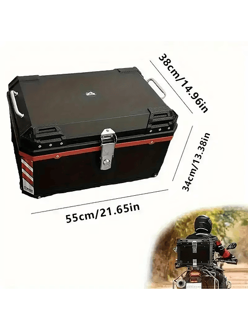 Maleta de moto 65L 5