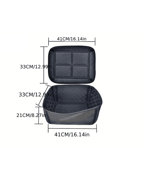 Bolsa de Sillín caja moto 45L 2