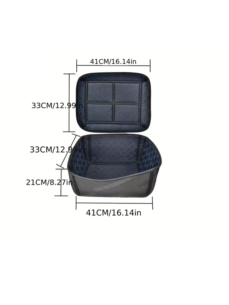 Bolsa de Sillín caja moto 45L 2
