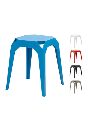 Piso apilable de plástico rígido 