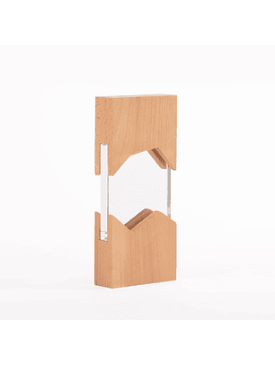 Trofeo Galvano de Madera y Cristal 