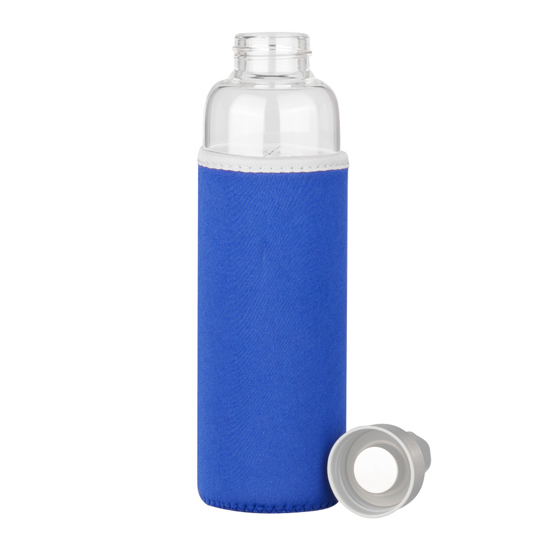 Botella de Vidrio Borosilicato con Funda de Neopreno 580cc 8