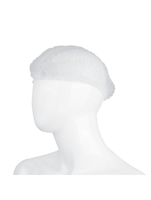 Set de 100 Cofias (Gorros) Desechables Prensados 25g/m2