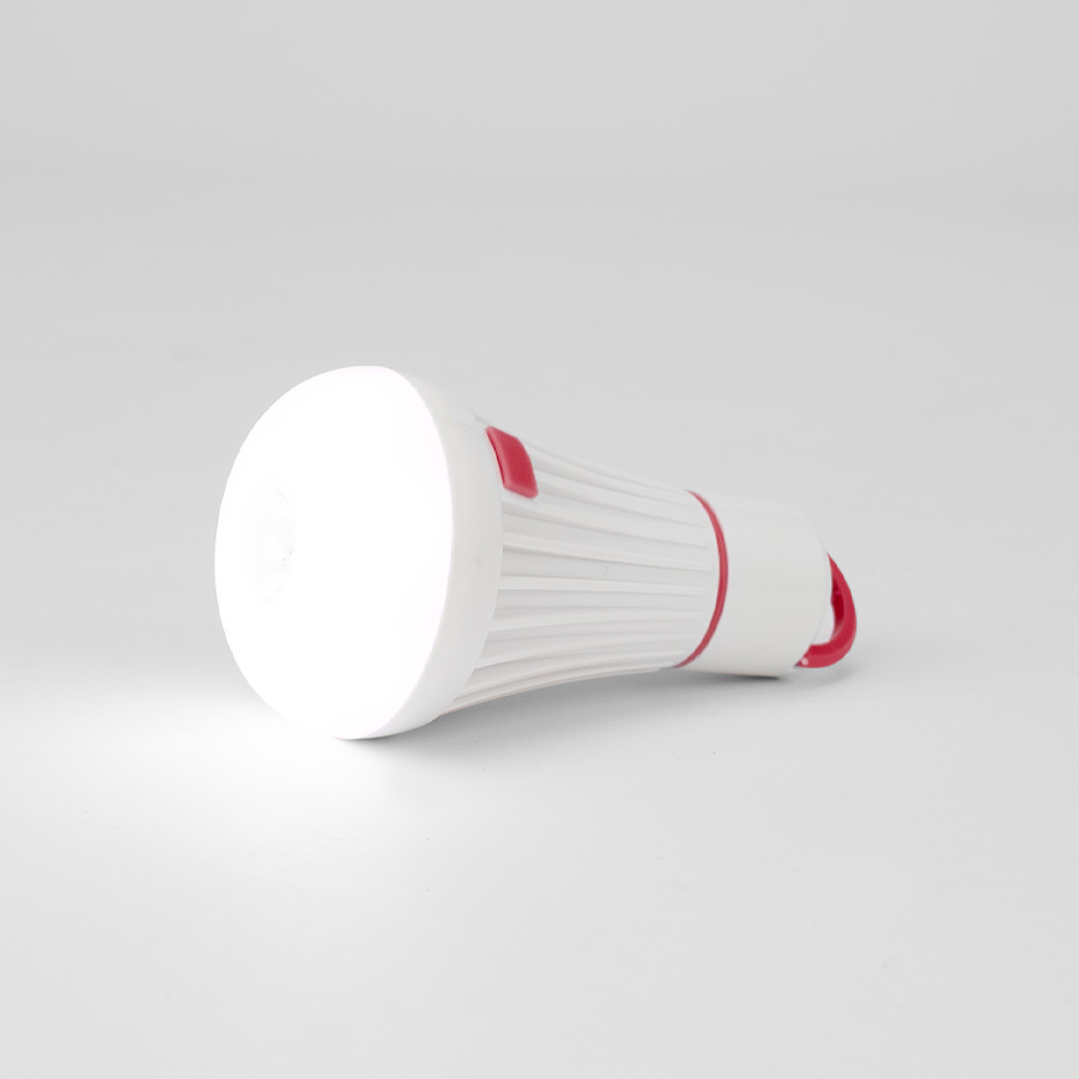 Lámpara colgante tipo Ampolleta de 1W con 6 LED 6