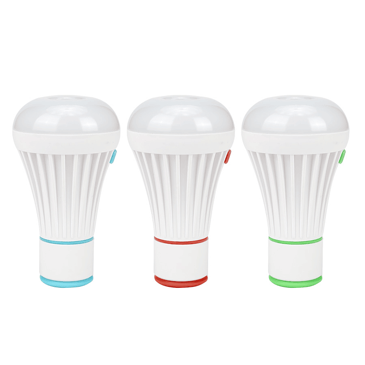 Lámpara colgante tipo Ampolleta de 1W con 6 LED 3