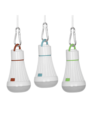 Lámpara colgante tipo Ampolleta de 1W con 6 LED