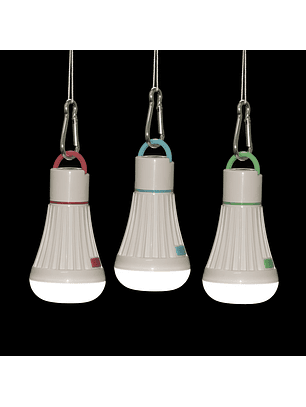 Lámpara colgante tipo Ampolleta de 1W con 6 LED