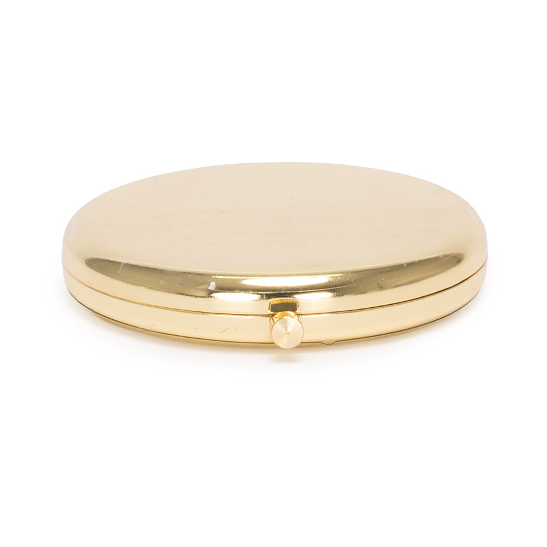 Espejo metálico doble con aumento 