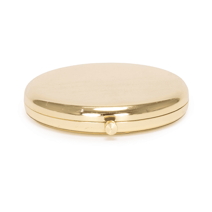 Espejo metálico doble con aumento 