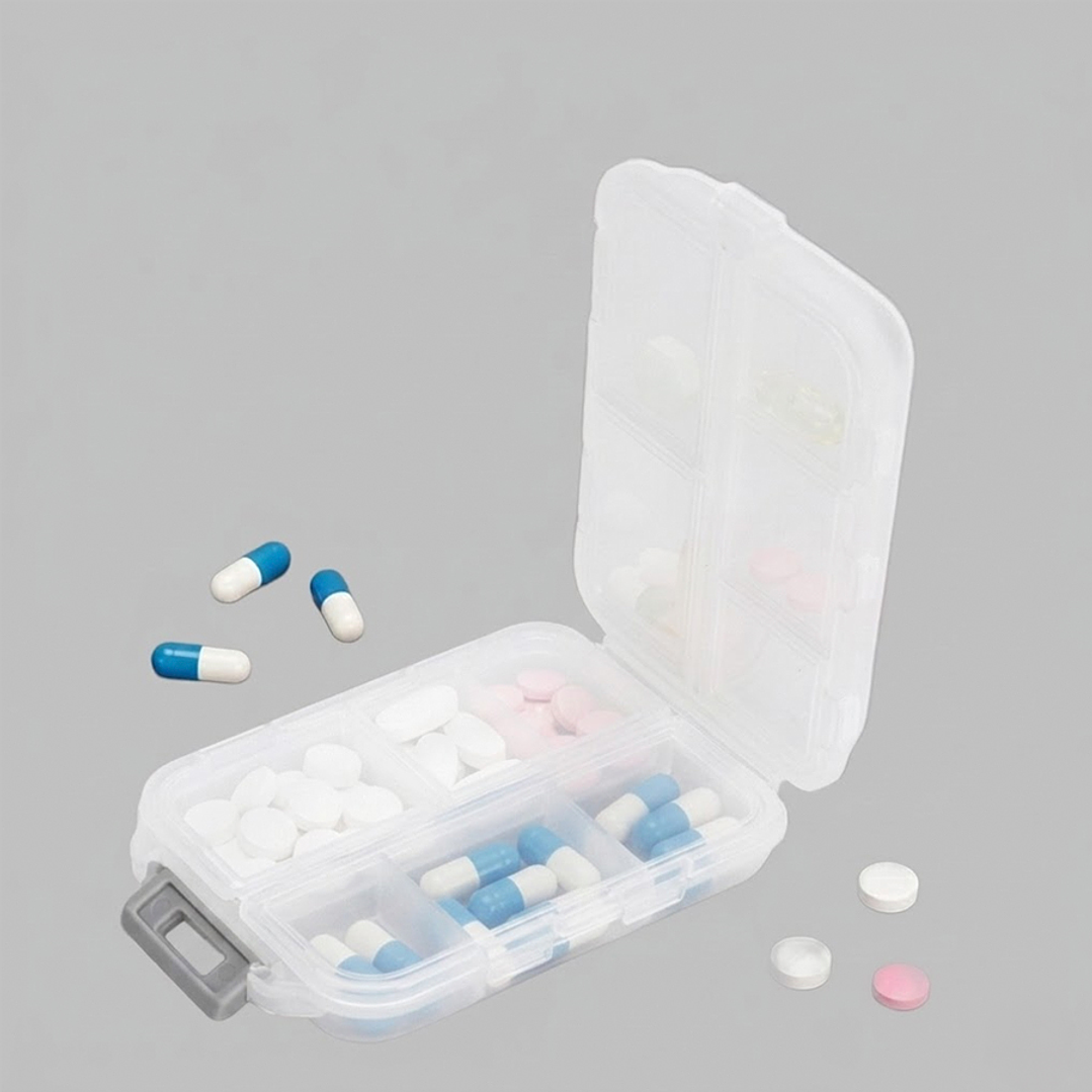 Pastillero Plástico 10 compartimentos DOCTOR 1