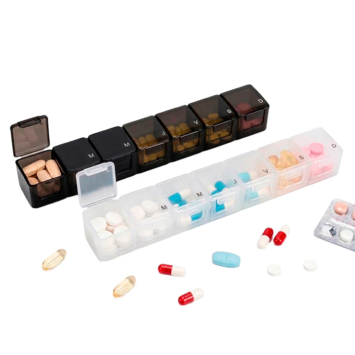 Pastillero Plástico 7 días 
