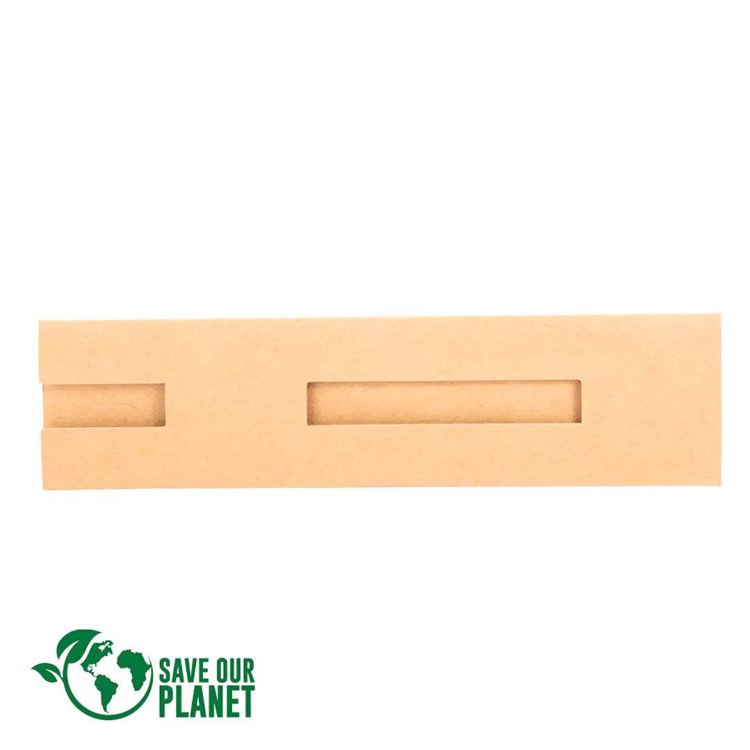 Estuche Porta-Lápiz o Bolígrafo, en cartón reciclado. 4