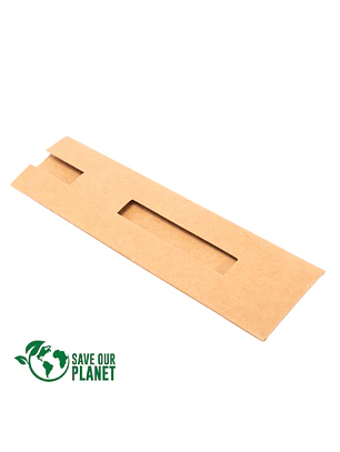 Estuche Porta-Lápiz o Bolígrafo, en cartón reciclado.