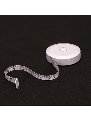Cinta huincha de medir costurera retráctil flexible 1.5m