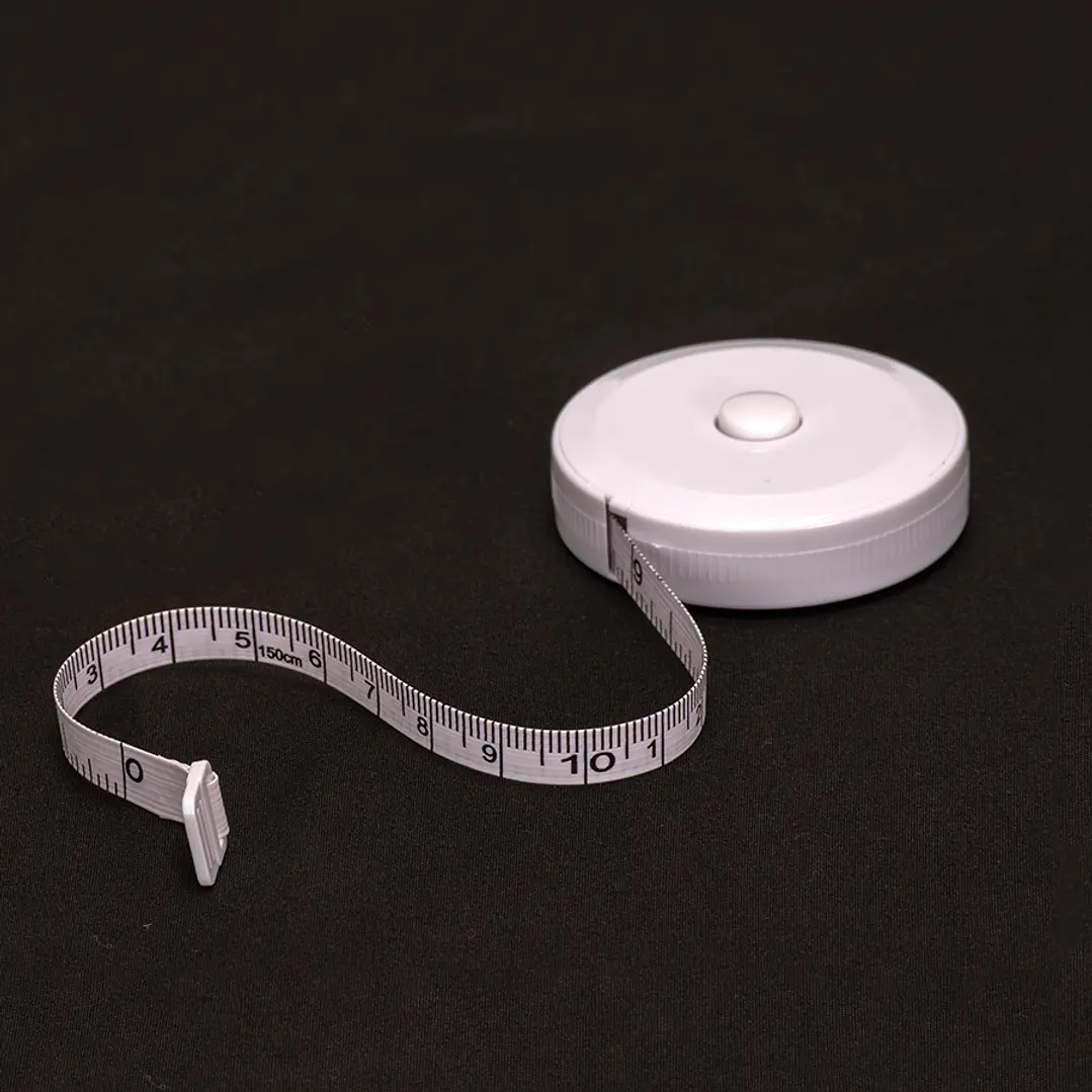 Cinta huincha de medir costurera retráctil flexible 1.5m 1