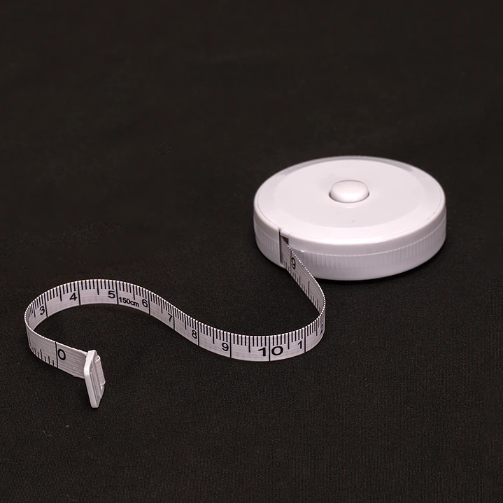 Cinta huincha de medir costurera retráctil flexible 1.5m 1