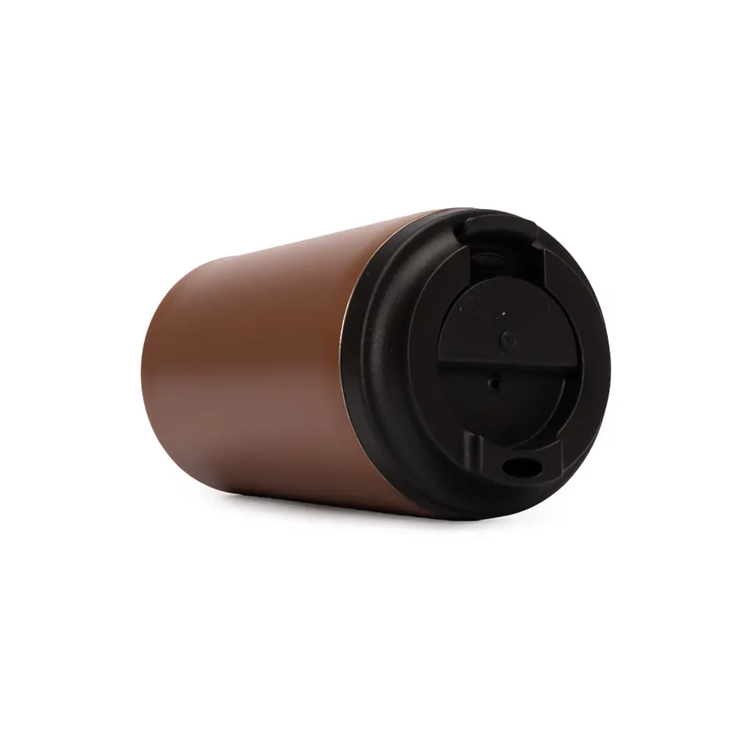 Mug térmico metálico doble pared 