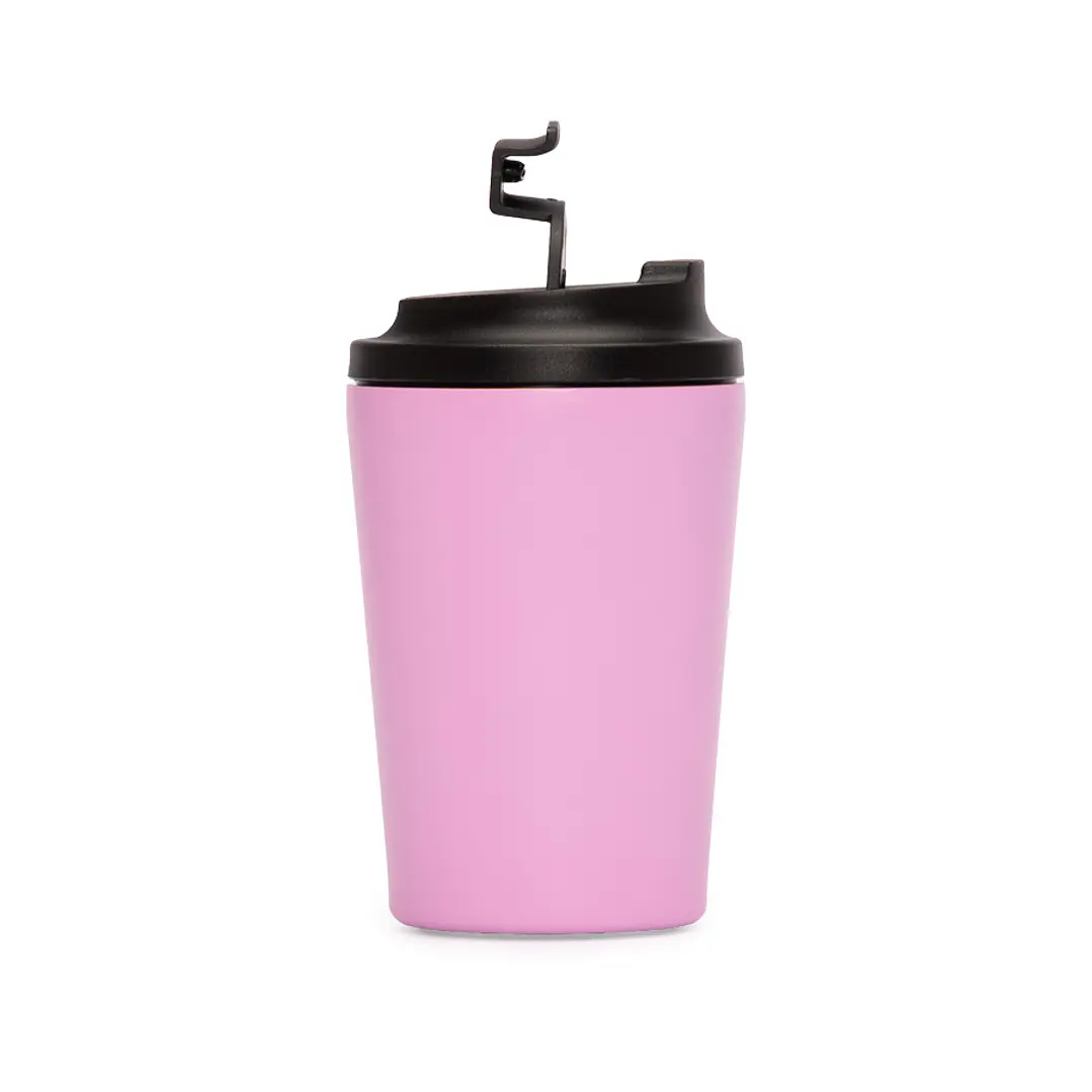 Mug térmico metálico doble pared 