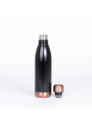 Termo 1/2 L negro/encobrizado 