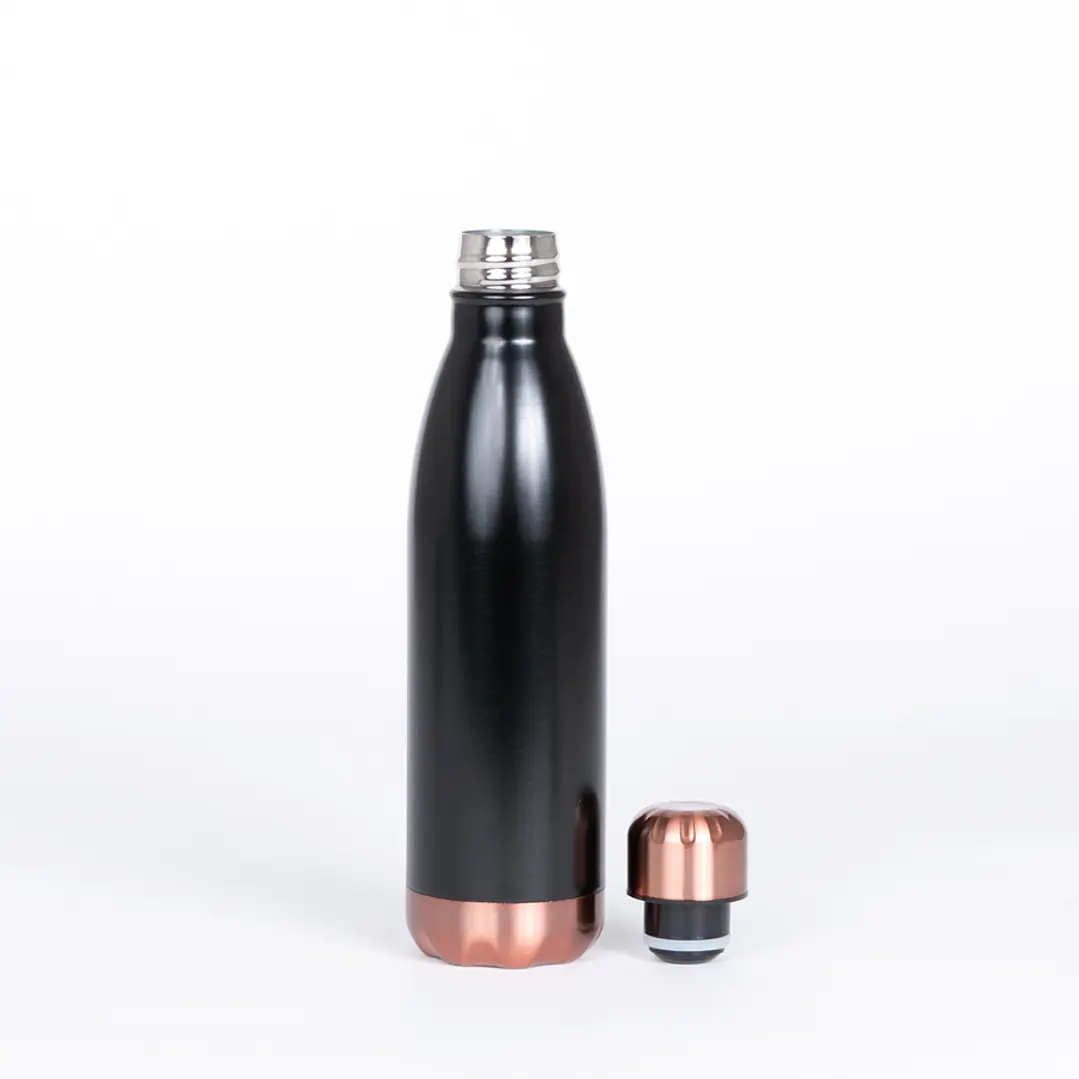 Termo 1/2 L negro/encobrizado 