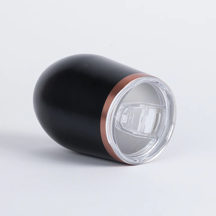 Vaso térmico negro/encobrizado 