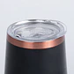 Vaso térmico negro/encobrizado 