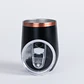 Vaso térmico negro/encobrizado 