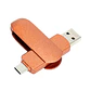 Pendrive giro encobrizado OTG USB 3.0 / Type C, 64GB - Miniatura 2