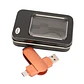 Pendrive giro encobrizado OTG USB 3.0 / Type C, 64GB - Miniatura 1