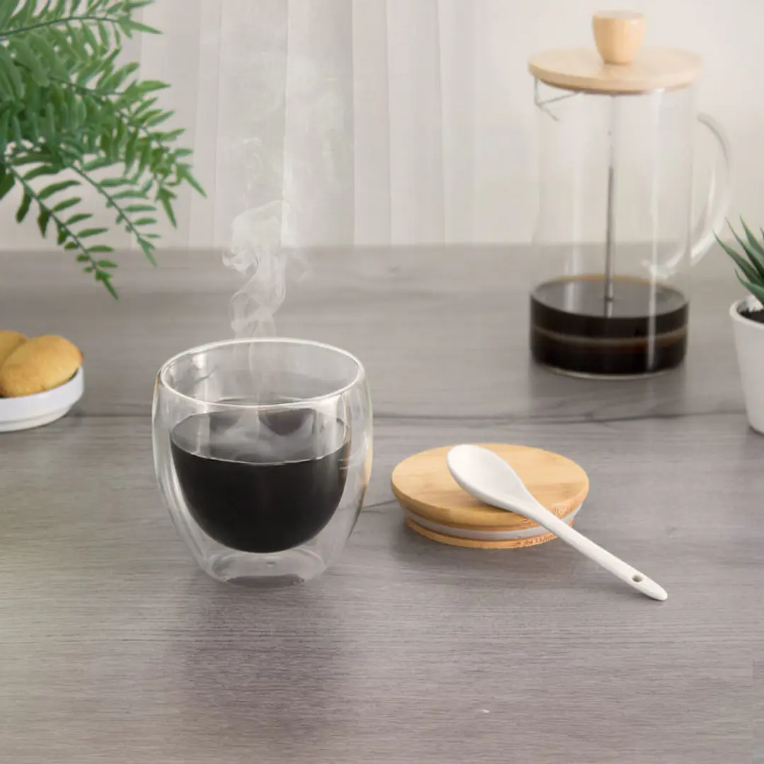 Taza doble vidrio Colombia 4