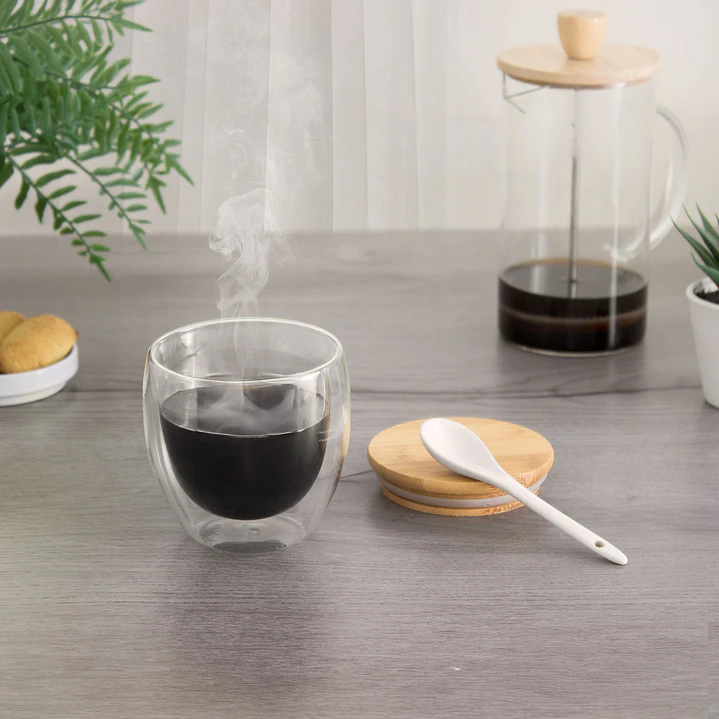 Taza doble vidrio Colombia 5