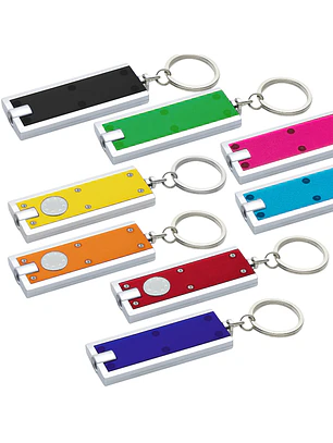 Llavero-Linterna LED Colores